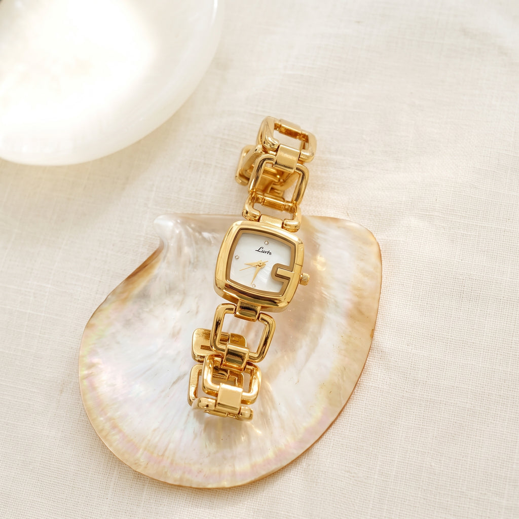Parisian Gold Link Watch