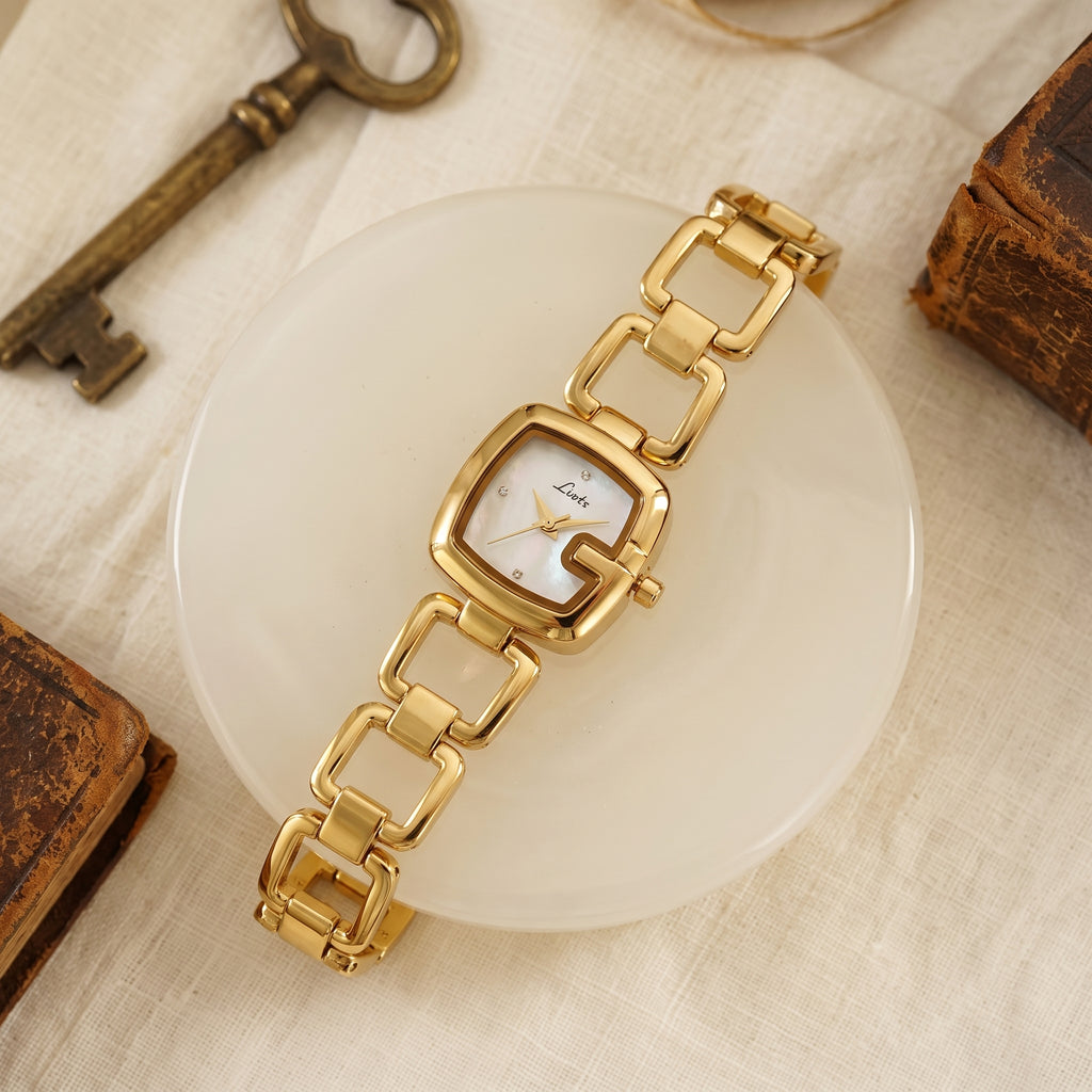 Parisian Gold Link Watch
