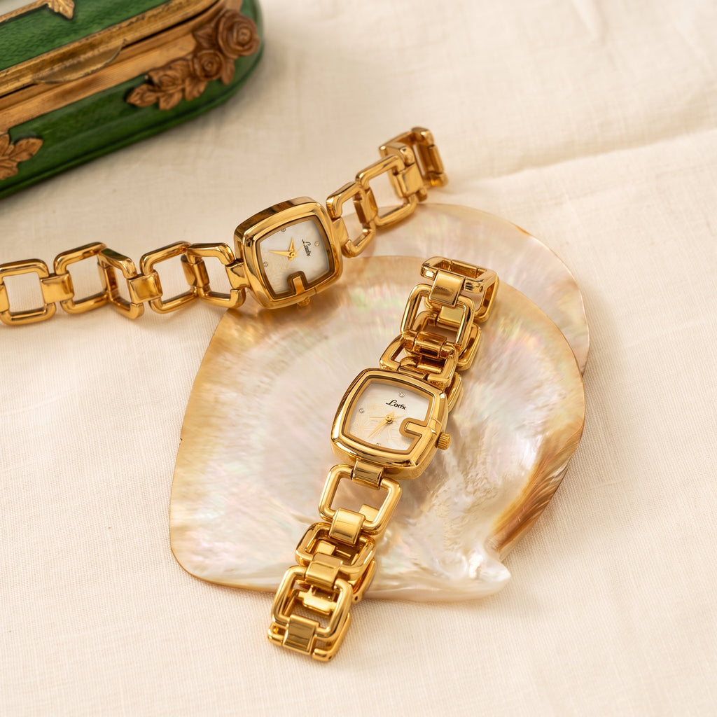 Parisian Gold Link Watch